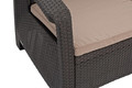 Outdoor Furniture Set CORFU FIESTA II, brown
