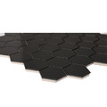 Mosaic Steel Tile Albena GoodHome 30 x 30 cm, black, 1pc