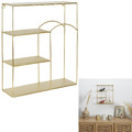 Shelving Unit Alia, gold