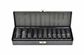 AW 6-Point 1/2" Long Reach Impact Socket Bit Set 10-24mm 11pcs