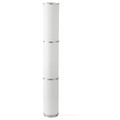VIDJA Floor lamp, white, 138 cm