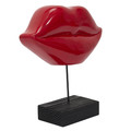 Decoration Lips, red