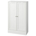 HAVSTA Cabinet with plinth, white, 81x37x134 cm