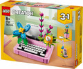 LEGO Creator Typewriter with Flowers 8+