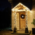 Christmas Lights 2000 LED, warm white, outdoor