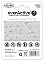 EverActive Professional Line R03/AAA 1000mAH Batteries 4 Pack