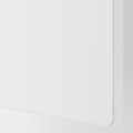 SMÅSTAD / PLATSA Storage combination, white white/with changing table, 210x79x181 cm