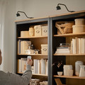 TVÄRDRAG Cabinet lighting, black