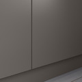 PAX / FORSAND Wardrobe combination, dark grey/dark grey, 100x60x201 cm