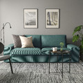 KIVIK 3-seat sofa, Kelinge grey-turquoise