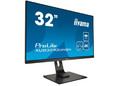 Iiyama 32" Monitor IPS 4K USB-C DOCK KVM SLIM XUB3293UHSN-B1