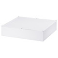 VARDÖ Bed storage box, white, 65x70 cm