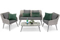 Outdoor Furniture Set MOKKA, grey