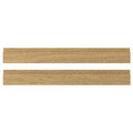 VOXTORP Drawer front, oak effect, 80x10 cm