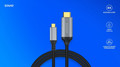 Savio USB Cable USB-C HDMI CL-184