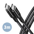 AXAGON USB Cable BUCM-CM30AB cable USB-C USB-C 3.0m