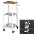 Kitchen Trolley Bish, white