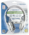 HEADPHONES AUDIO STEREO EH145W TECHNO WHITE