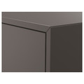 EKET Wall-mounted cabinet combination, dark grey, 105x35x120 cm