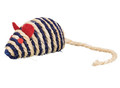 Trixie Cat Toy Sisal Mouse 10cm, assorted colours