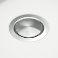 KILSVIKEN Inset sink, 1 bowl, white/quartz composite, 56x46 cm