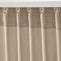 SANELA Curtains, 1 pair, light beige, 140x300 cm