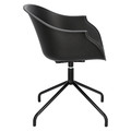 Swivel Desk Chair Roundy, black