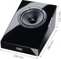 Magnat Speaker ATM 202, black, 2 pack