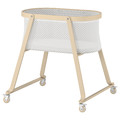 ÄLSKVÄRD Bassinet with mattress, 40x73 cm, birch