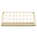 Wall Shelf Canard, natural/gold