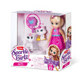 ZURU Sparkle Girlz Doll Princess 4.7' with Pet 3+