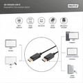 Displayport1.1a Cable15m DP/DP M/M