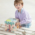 LILLIPUTIENS Wooden Activity Cube - Farm 12m+