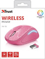 Trust Wireless Optical Mouse YVI FX , pink, hearts