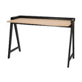 Desk Malmo, natural, black