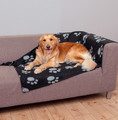 Trixie Dog Blanket 150x100cm, black, patterned