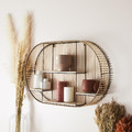 Wall Shelf Bali, boho, oval