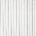 Folding Pouffe, corduroy, white