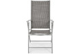 Outdoor Folding Chair Modena, silver