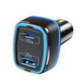 USAMS Car Charger 1xUSB 1xUSB-C C24 120W Fast Charge