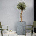 Verve Plant Pot 80 cm, outdoor, grey terrazzo