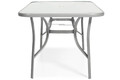 Outdoor Dining Table PORTO 150, silver