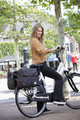 Newlooxs Bicycle Bag Check Joli Double, blue
