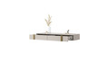 Wall-Mounted Console Table Dresser Verica, cashmere/gold handles