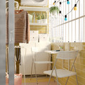 TORPARÖ Chair, outdoor, foldable/white
