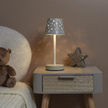 Table Lamp for Children's Room Stars, white