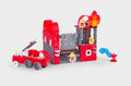 Marioinex Mini Waffle Fire Station Large Set 4+