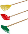 Lena Garden Tools for Children 60cm Display 24pcs, assorted colours, 3+