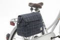 Bicycle Bag Check Tosca, blue