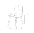 Dining Chair Rosse, pink